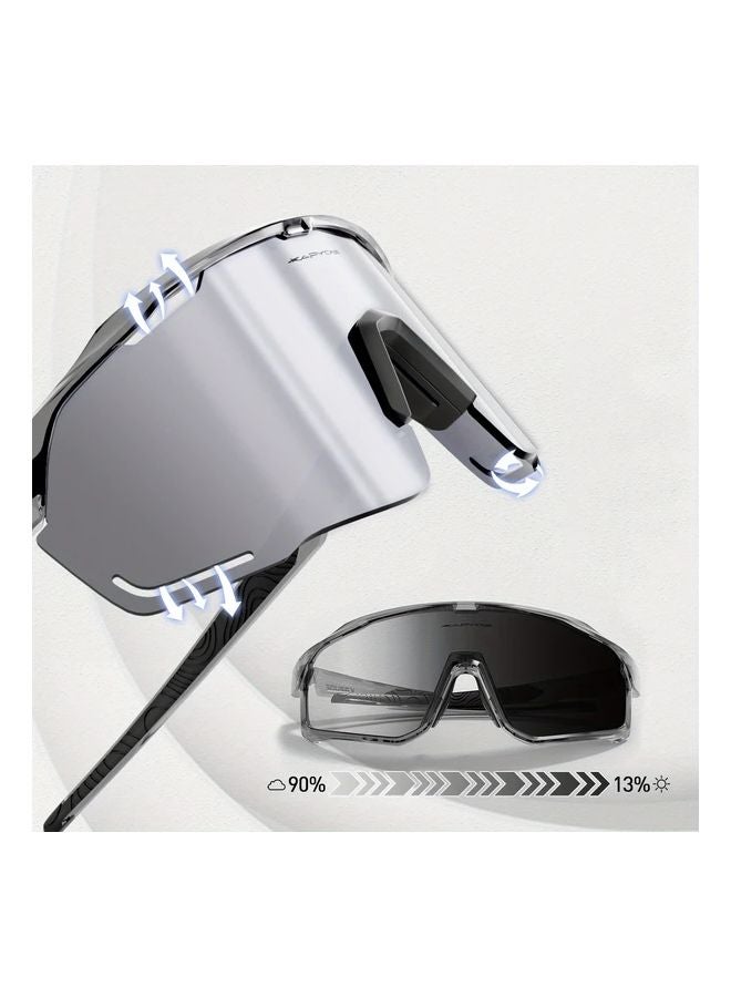 KAPVOE Photochromic Cycling Glasses TR Frame PC Lens for MTB Road Biking Outdoor Sports - Image 3