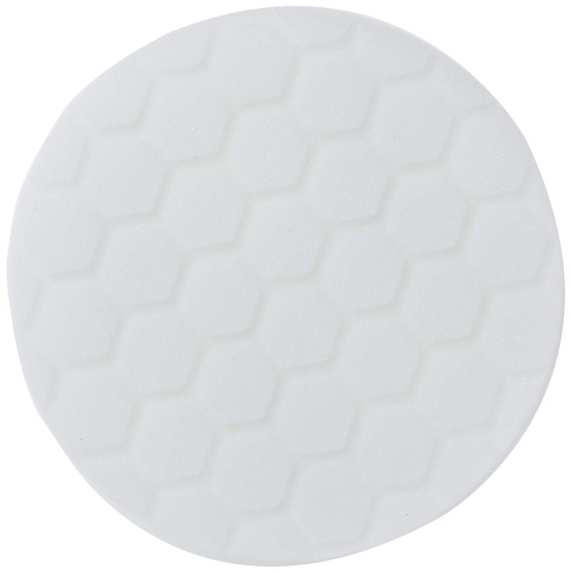 Chemical Guys BUFX_104_HEX5 Hex-Logic Light-Medium Polishing Pad, White, 5.5" Pad Made for 5" Backing Plates, 1 Pad Includeded - Image 1