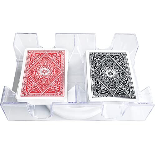 Yuanhe 2 Deck RotatingRevolving Playing Card Tray Card Holder - Image 5