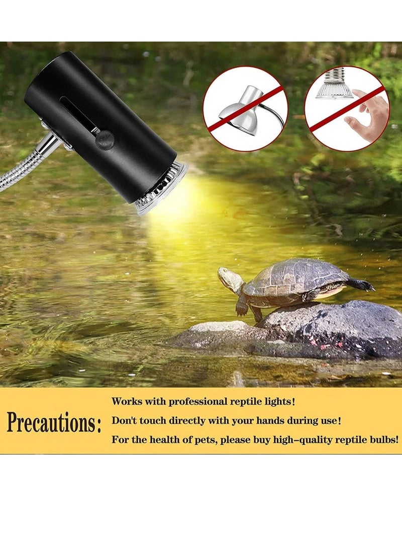 GMORO 4-Pack Heat Lamp Bulb 50W UVB Reptile Heating Bulb for Aquarium Aquatic  - Image 5