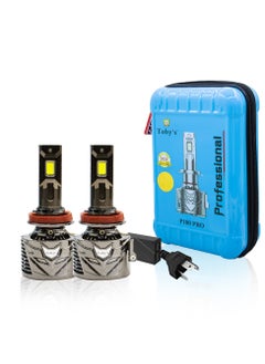 Toby's Toby’s P180 Pro H4 2 Pieces 180W Original Tested LED Headlight Bulb Assembly 18000 Lumens 360W/SET Power Xtreme Bright With Color Temperature 6500K  - Image 1