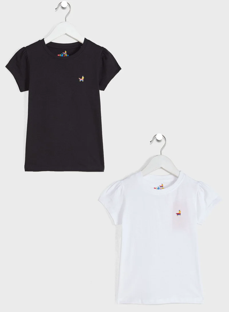 Pinata Solid Logo T-Shirts Pack Of 2