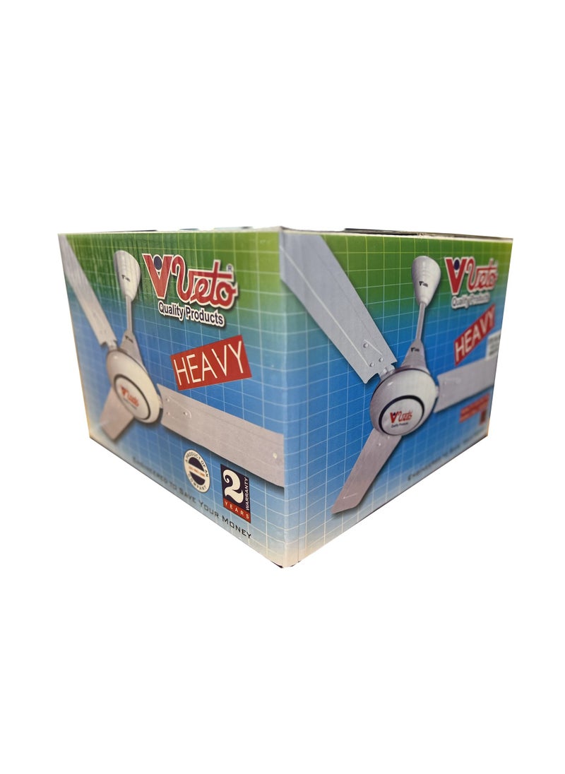 Veto - Veto 56Inch 3 Blade Heavy Ceiling Fan - Image 1