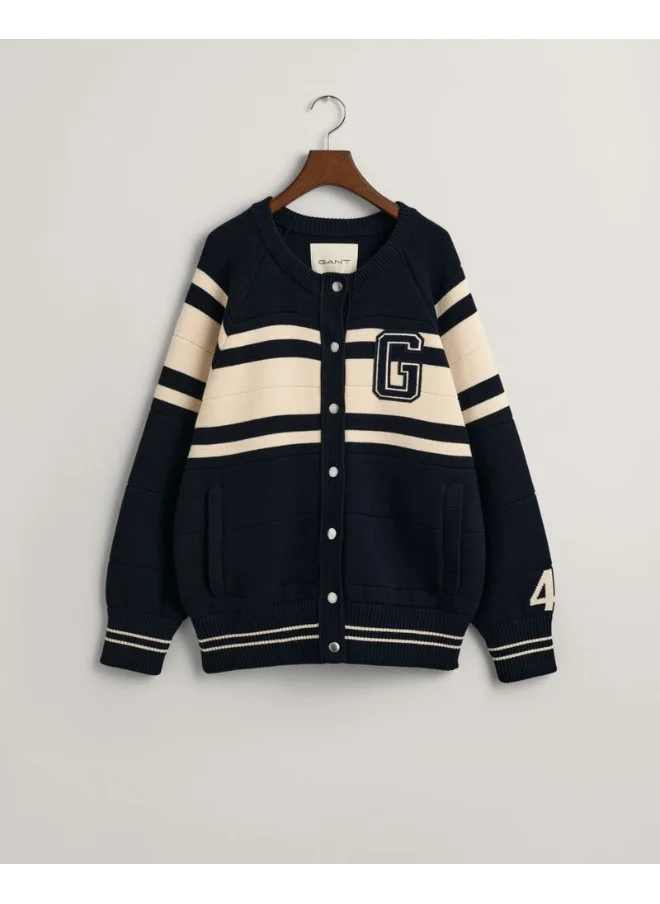 غانت Knitted GANT Varsity Cardigan