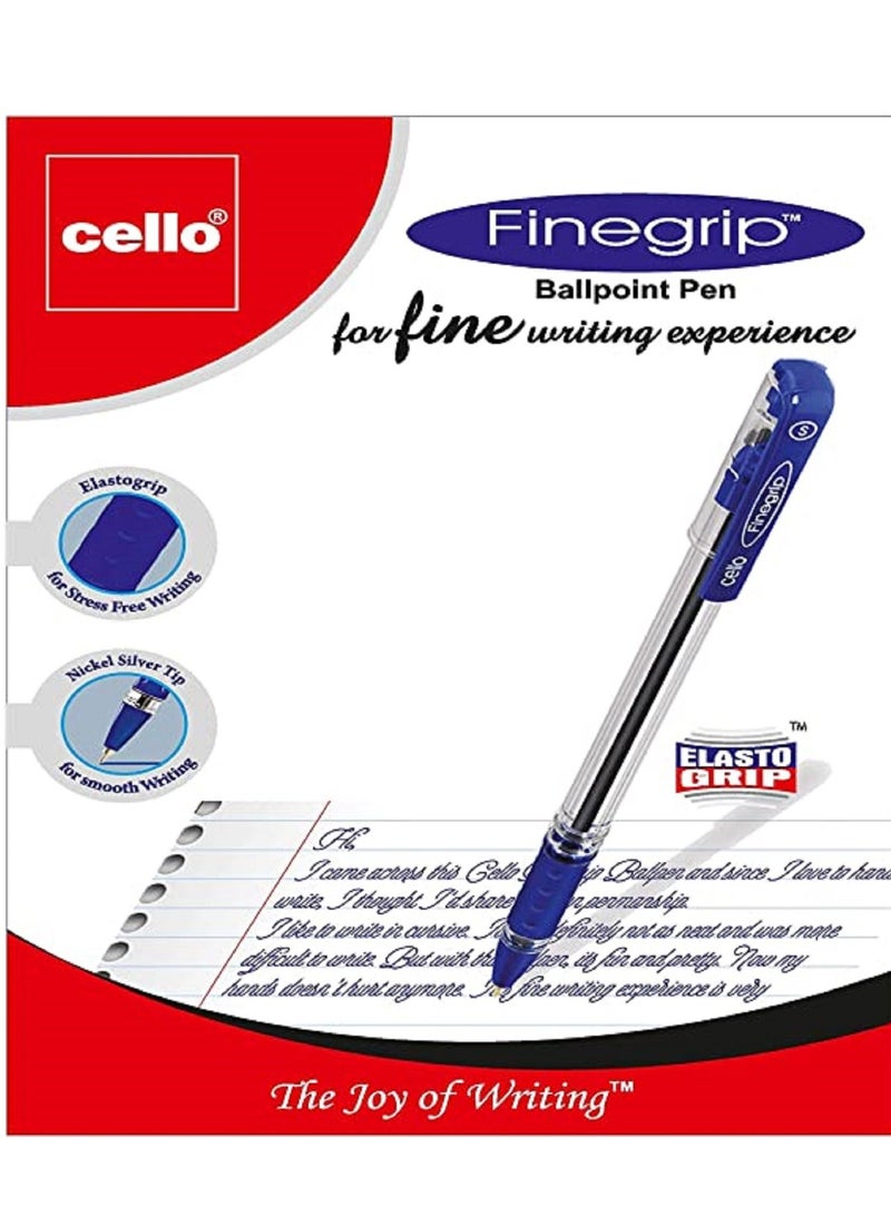 Cello Cello Ballpen Fine Grip Blue Pack Of 50 Pcs - Image 2