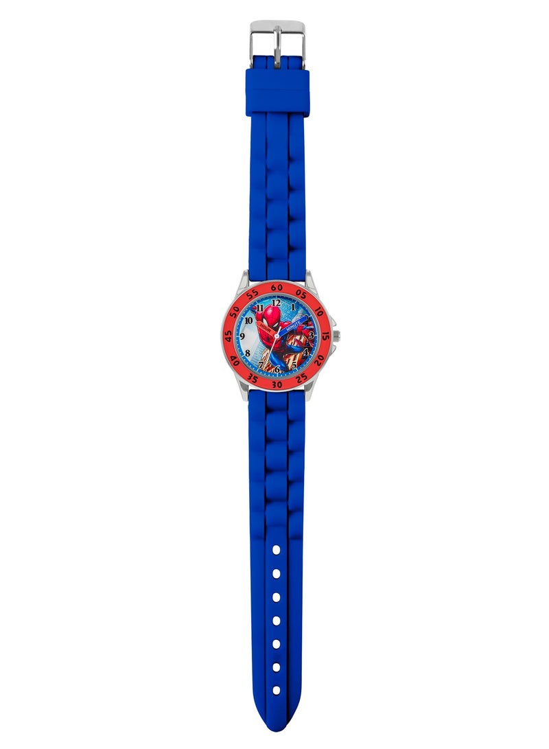 Disney Marvel Spiderman Blue Strap Boys Watch - SPD9048 - Image 2