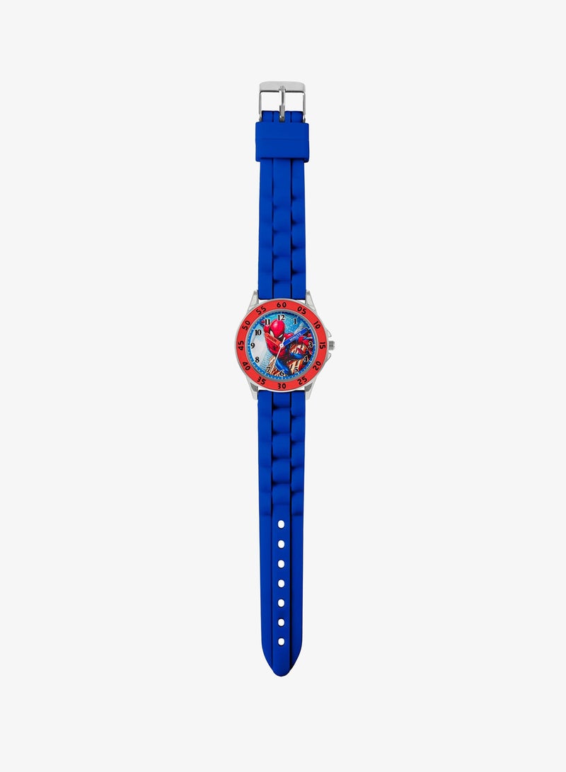 Disney Marvel Spiderman Blue Strap Boys Watch - SPD9048 - Image 2