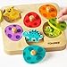 TOHIBEE Wooden Puzzles for Toddlers 13 Dinosaur Matching Egg Puzzle Montessori Toys for 1 2 3 Year Old Boy Girl Gifts Preschool Education Learning Toys - Image 3
