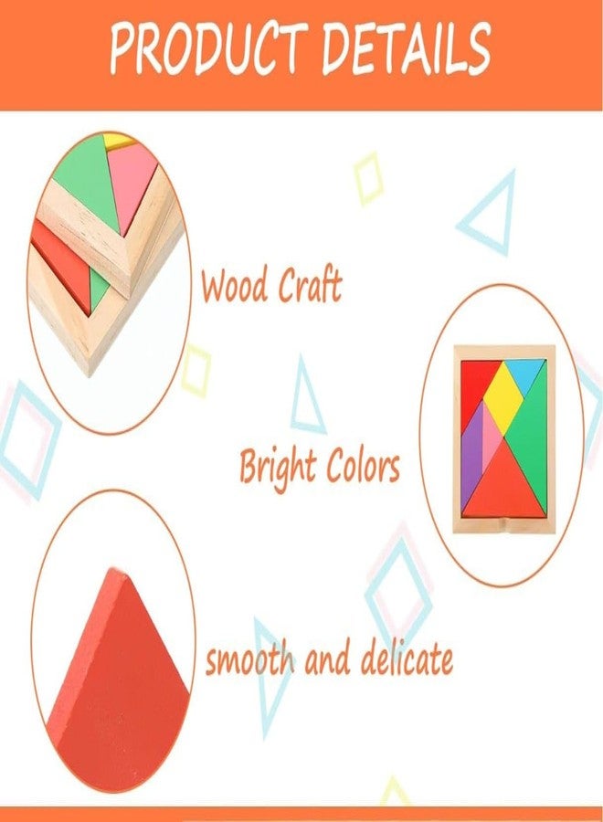 VRB Dec 6 pcs Return gifts for birthday return gift for kids 6-12 used for kids return gifts,Gift for Children/Birthday in Bulk Ideas/Unique Girls Boys Teens Favors (6 Pcs Tangram puzzle) - Image 3