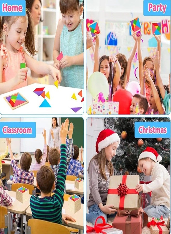 VRB Dec 6 pcs Return gifts for birthday return gift for kids 6-12 used for kids return gifts,Gift for Children/Birthday in Bulk Ideas/Unique Girls Boys Teens Favors (6 Pcs Tangram puzzle) - Image 5