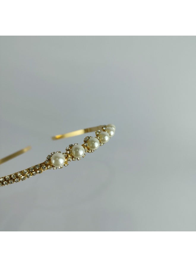 توكة طوق شعر بناتى -ذهبى اللون-مضادة للصدأ - Image 4