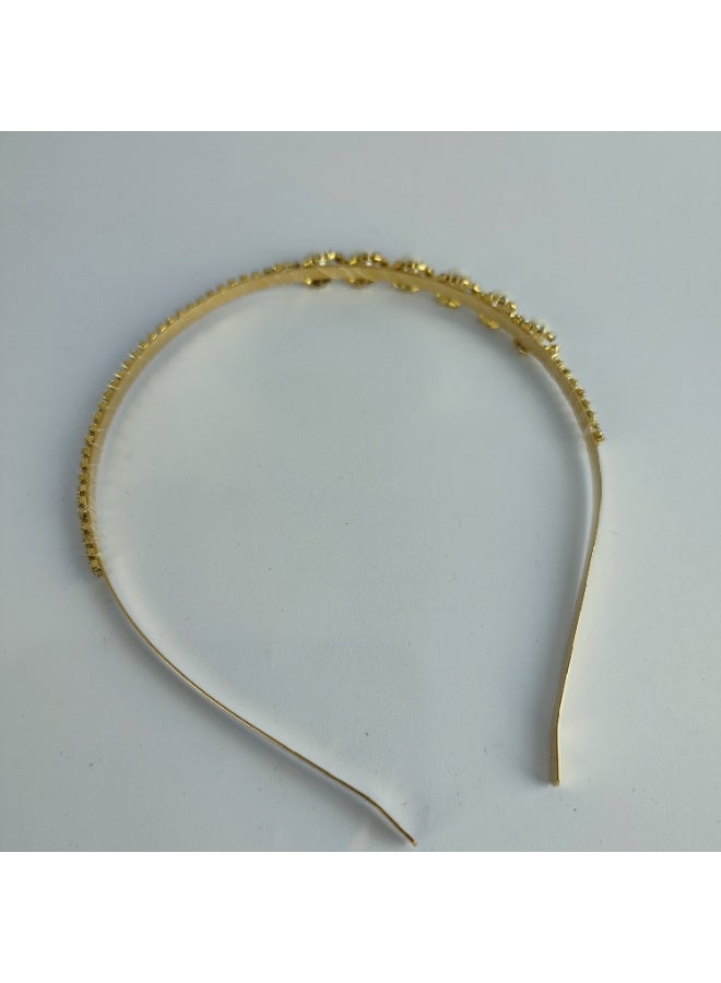 توكة طوق شعر بناتى -ذهبى اللون-مضادة للصدأ - Image 3