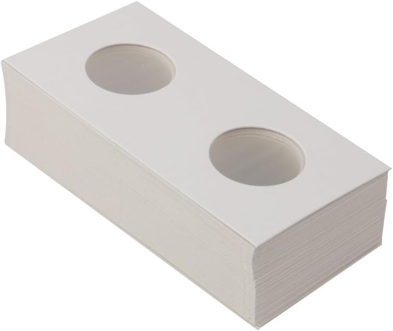 klarako 50 2x2 NEW CARDBOARD MYLAR COIN COLLECTING HOLDERS STORAGE FLIPS 35mm - Image 3
