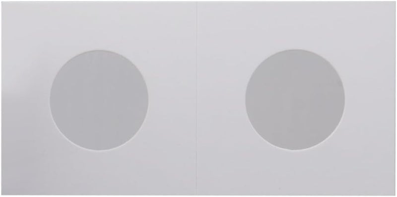 klarako 50 2x2 NEW CARDBOARD MYLAR COIN COLLECTING HOLDERS STORAGE FLIPS 35mm - Image 5
