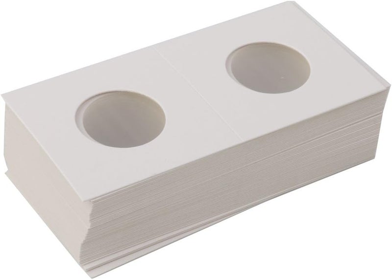 klarako 50 2x2 NEW CARDBOARD MYLAR COIN COLLECTING HOLDERS STORAGE FLIPS 35mm - Image 4