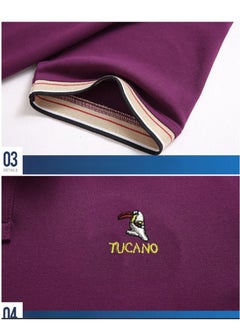 Tucano قميص بولو كاجوال رجالي بأكمام قصيرة من القطن الخالص  - Image 4