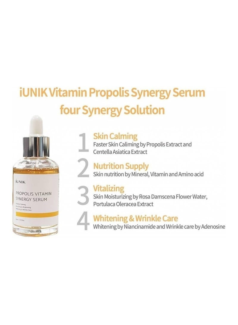 iUNIK Propolis Vitamin Synergy Serum 50ml - Image 2