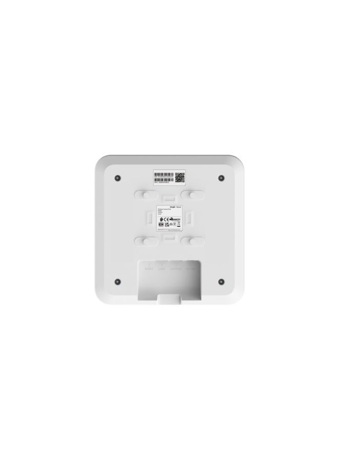 رويجي نقطة وصول السقف Ruijie Reyee RG-RAP2200(F) مع Wi-Fi 5 1267Mbps، واتصال ثنائي النطاق، ودعم PoE، وإدارة السحابة، وتغطية داخلية واسعة - مثالية للمكاتب والفنادق والمنازل الكبيرة. - Image 3