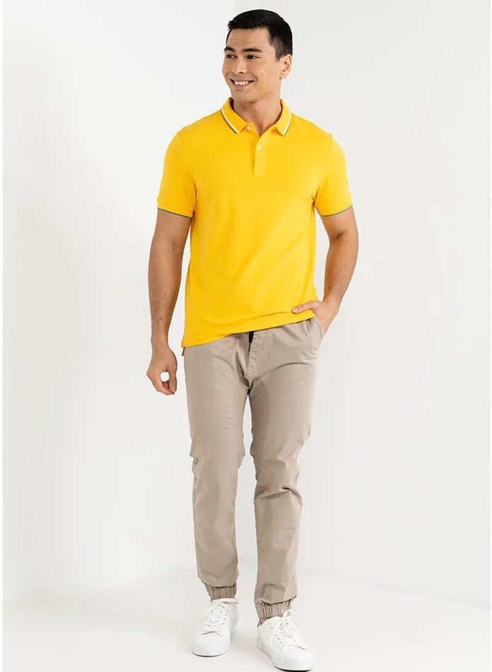 GIORDANO Men's Polo Yellow