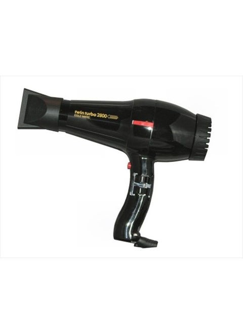 Twinturbo 2800 Coldmatic Hair Dryer, Black, 1 Count