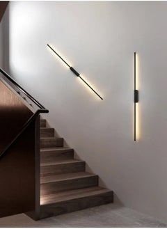 LOOPITYS （60CM）Led Wall Lamp Modern Long Wall Light for Home Living Room Bedroom Mounted Sofa Background Wall Sconce Lighting Fixture,Nordic Wall Lamp,Modern Led Wall Lampbedside wall sconce  - Image 5