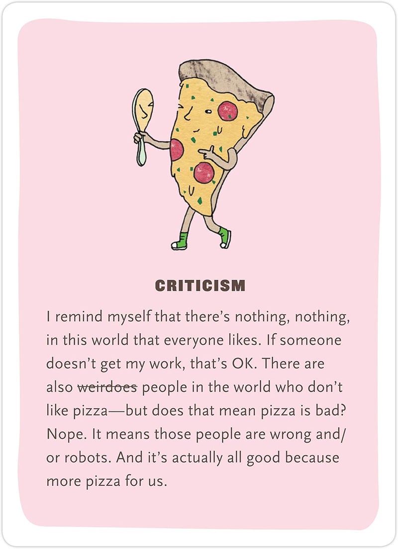 Knock Knock Affirmators! Creativity: 50 Affirmation Cards to Help You Help Yourself Without the Self-helpy-ness! - Image 3