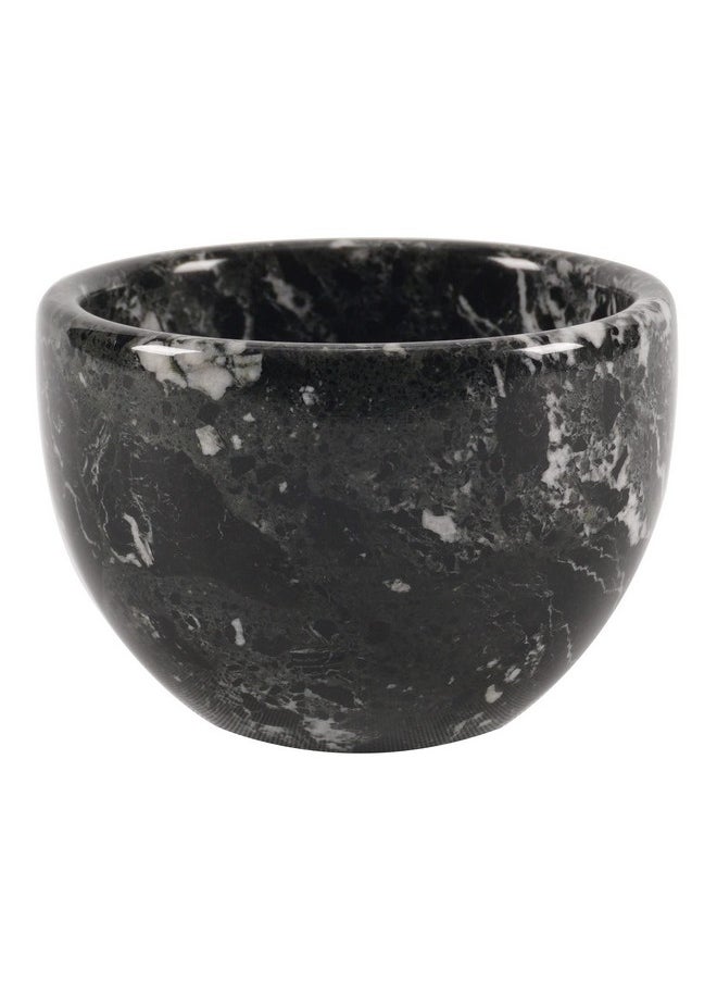 RADICALn Radicaln Marble Shaving Bowl 3'' Inches Black Handmade Shaving Cream Bowl - Marble Bowl For Shaving Foam, Shaving Soap Bowl - Shaving Kit Bowl, Barber Supplies & Bathroom Accessories  - Image 1