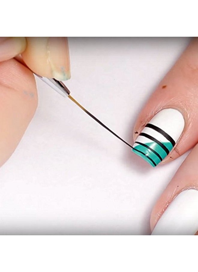Winstonia - Winstonia Pro Nail Art Long Striping Brush Striper Pen Acrylic Handle Mani 22mm - Image 1
