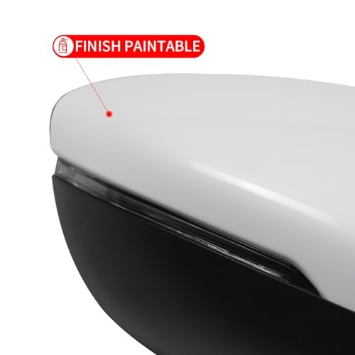 Marretoo for Honda Accord 2018 2019 2020 2021 2022 Side Vier Mirror Assembly Passenger Side for HONDA ACCORD EX, Hybrid EX, Sport Accessories |POWER+LAMP+HEAT+BSM Replaces HO1321330(RH) - Image 5