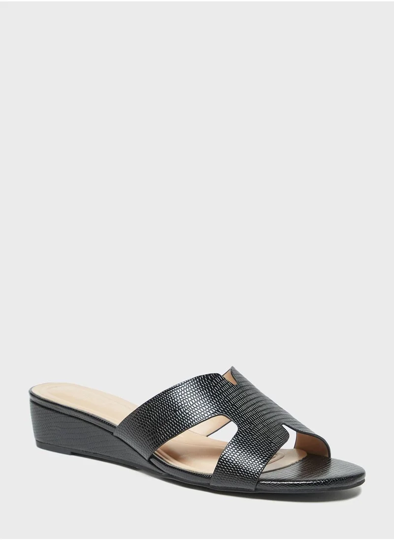 سيليست One Strap Wedge Sandals