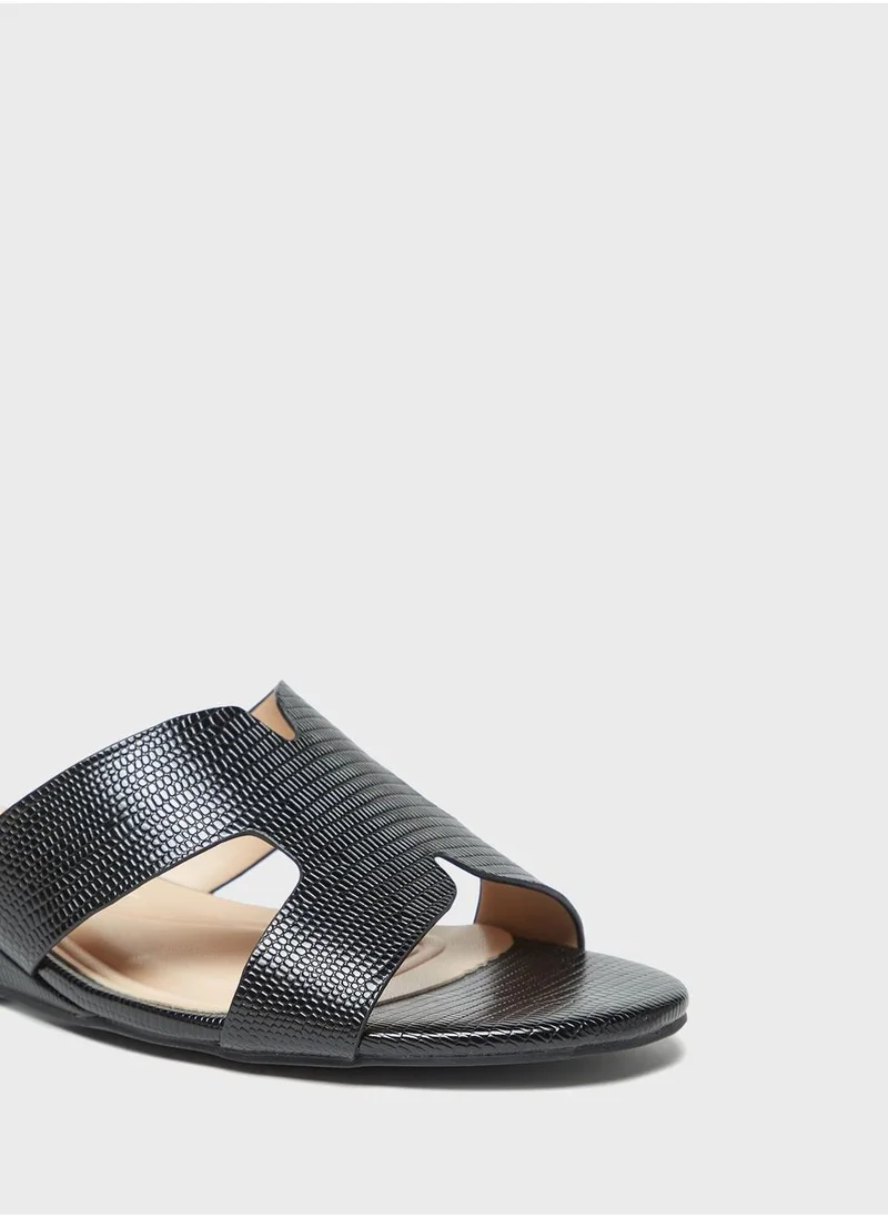 سيليست One Strap Wedge Sandals