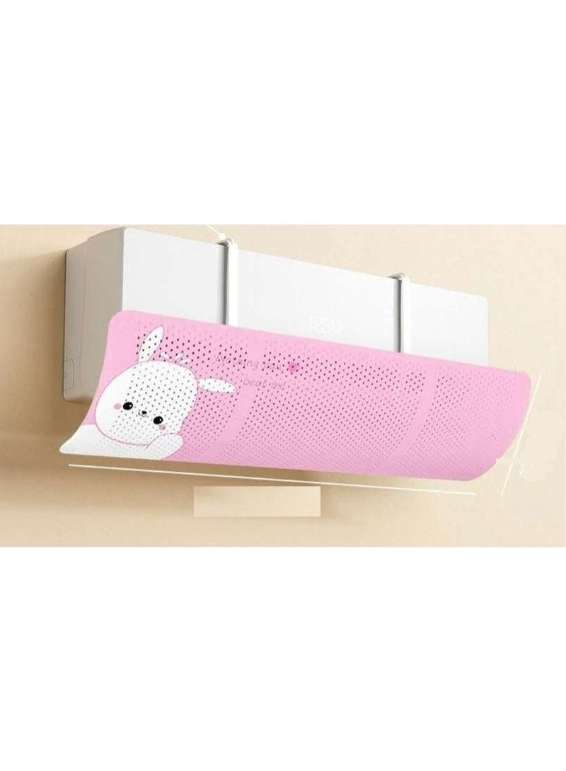 Foldable and adjustable air deflector and diffuser for home or office air conditioning Air shield - Air flow deflector cover - Ultra-light mesh does not add extra weight to the unit - Image 1