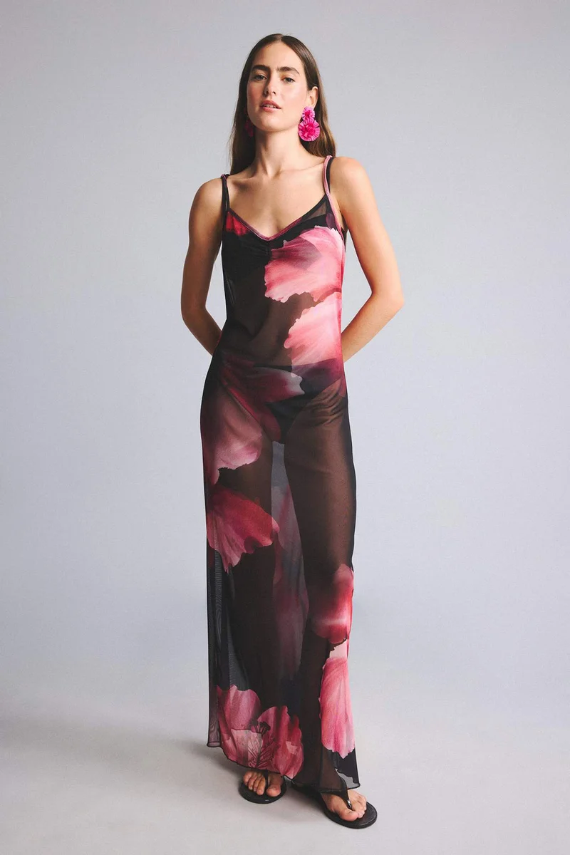 Defacto  Regular Fit Tulle Beachwear for Women | Best Price UAE