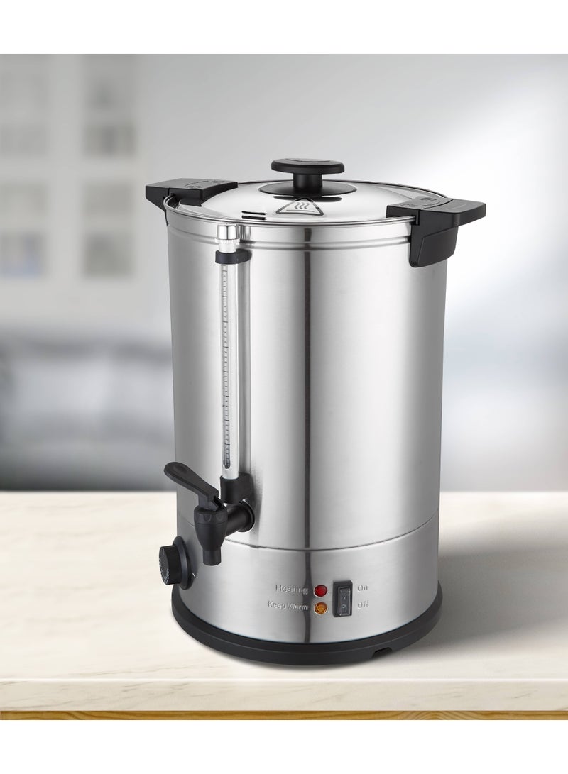 TIT 10L Electric Water Boiler with Double Wall, 1500W Power, Anti-Drip Tap, and Adjustable Thermostat - Image 5