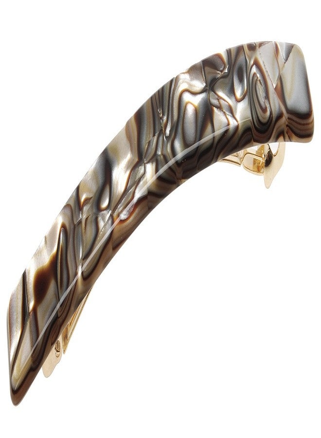 France Luxe Kona Long and Skinny Barrette - Onyx - Image 1