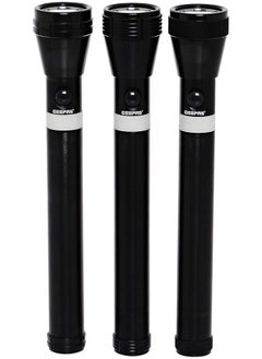 GEEPAS GFL4622 Family Pack Rechargeable LED Flashlight, Set of 3  - Image 1
