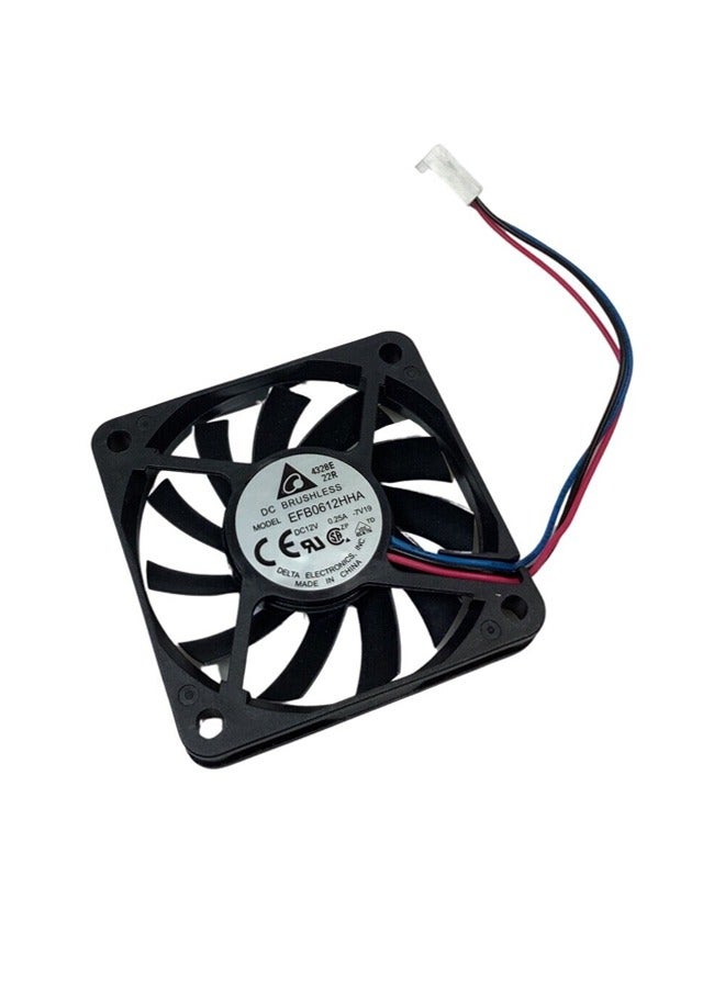 Taimi Pack Of 2 Cooling Fans 24V DC Mini Cooling Fan Size 8cm - Image 4