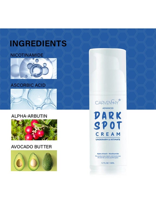 CARVENCHY Alpha Arbutin Niacinamide Dark Spot Removal Cream 50ML, Moisturize and Firm The Skin - Image 4