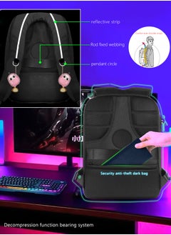 LED Programmable Full Color Screen Waterproof Backpack, Motorcycle Backpack, 15 Inch Laptop Backpack, Birthday Gift for Men and Women, DIY Laptop Daypack Bag - pzsku/ZD2AD21BAC9C5497AB0FEZ/45/_/1739856254/a72393ac-7e68-4a26-8681-7627211814de