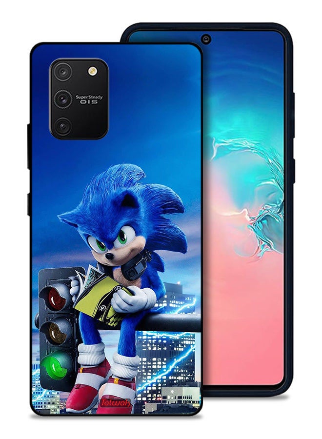 Tolwak Samsung Galaxy S10 Lite Protective Case Cover Sonic Reading - Image 1
