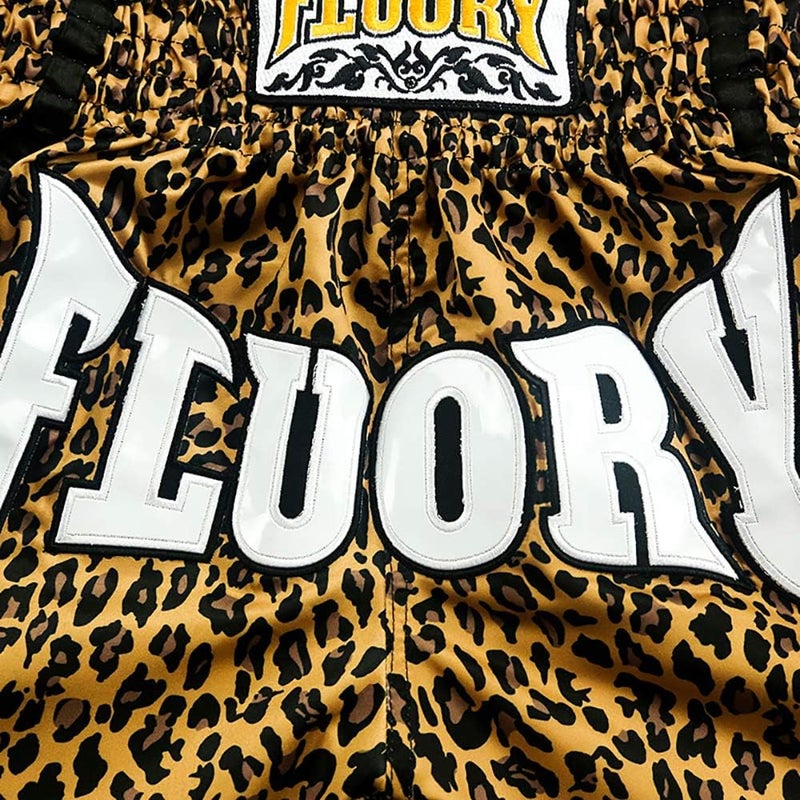 FLUORY شورتات موياي تاي مقاس: XS S M L XL 2XL 3XL 4XL، شورتات ملاكمة للرجال/النساء/الأطفال بألوان متعددة - Image 3