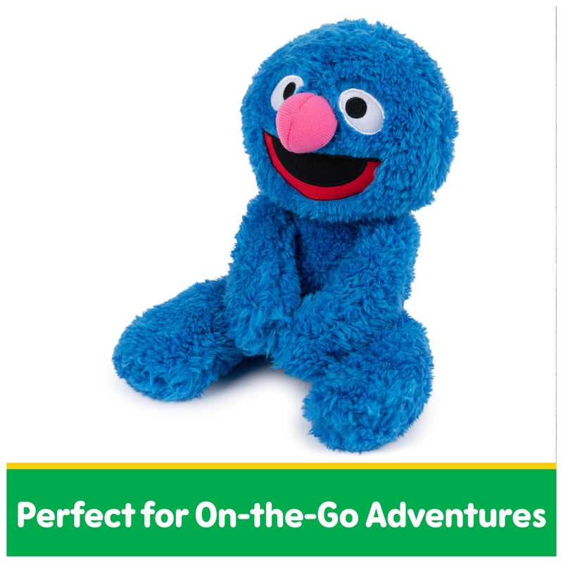 GUND Sesame Street Official Grover Take Along Buddy Plush, Premium Plush Toy for Ages 1 & Up, Blue, 13â€ - Image 5