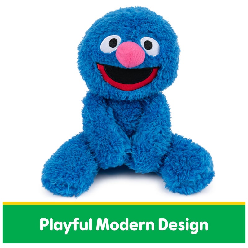 GUND Sesame Street Official Grover Take Along Buddy Plush, Premium Plush Toy for Ages 1 & Up, Blue, 13â€ - Image 2