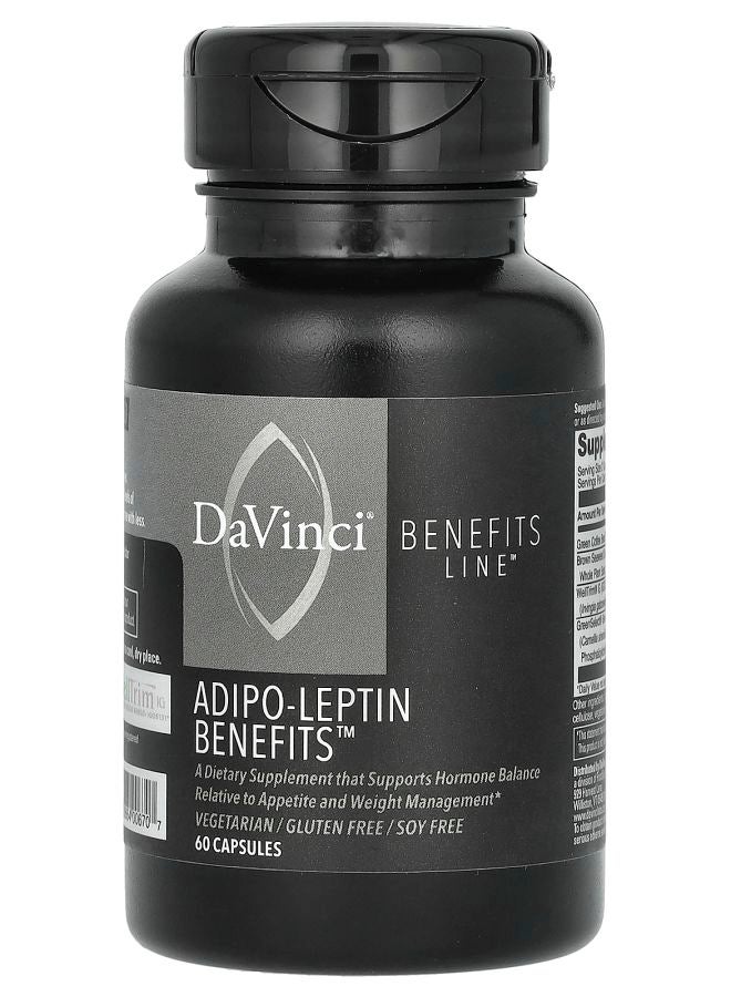 DaVinci Laboratories فوائد خط أديبو-ليبتين 60 كبسولة - Image 1