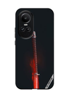 Protective Case Cover For Oppo Reno 10 The Mortal Blade Design Multicolour