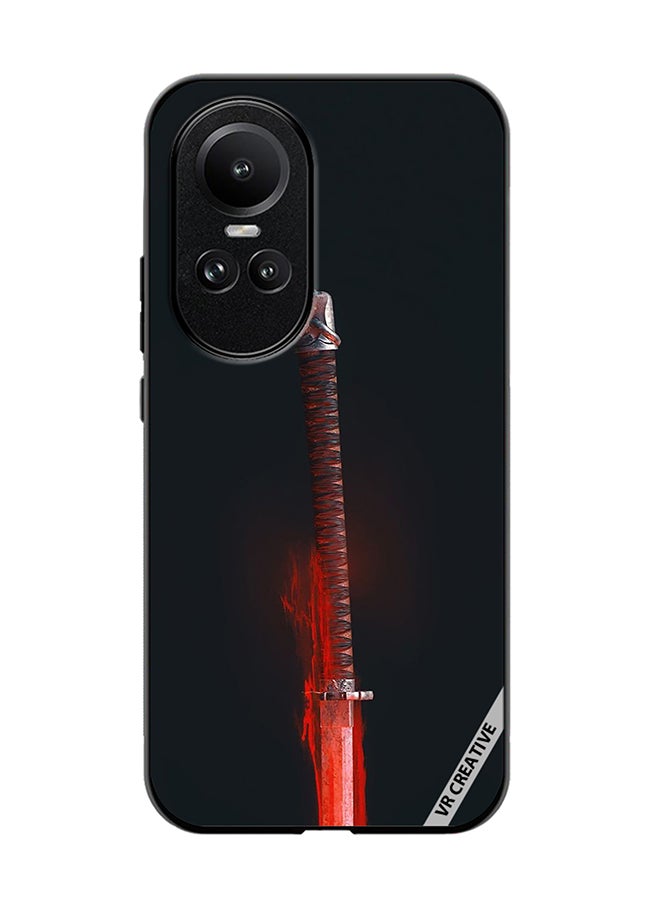 VR CREATIVE - Protective Case Cover For Oppo Reno 10 The Mortal Blade Design Multicolour - Image 1
