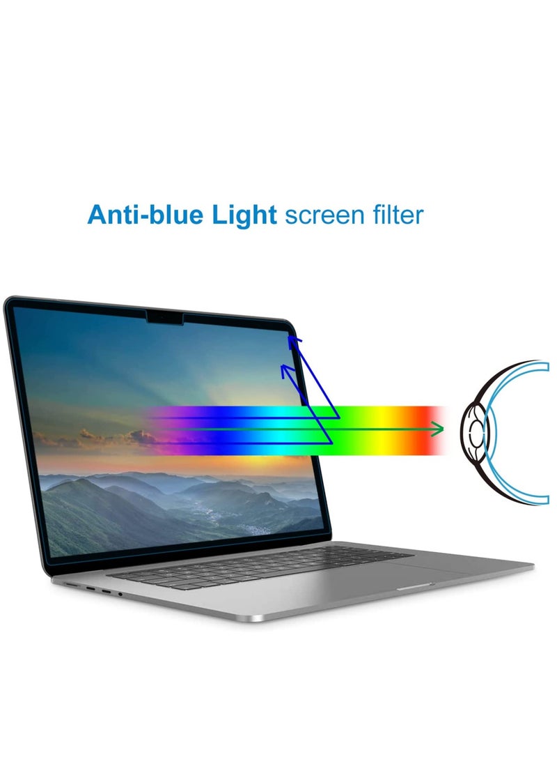 Generic - 1Pack Anti Blue Light Screen Protector for MacBook Pro 14 inch, 2021-2024 (M4/M3 / M3 Pro / M3 Max / M2 Pro / M2 Max / M1 Pro / M1 Max),Model A3112/A3185/A3401/A2918/A2992/A2442/A2779 - Image 1
