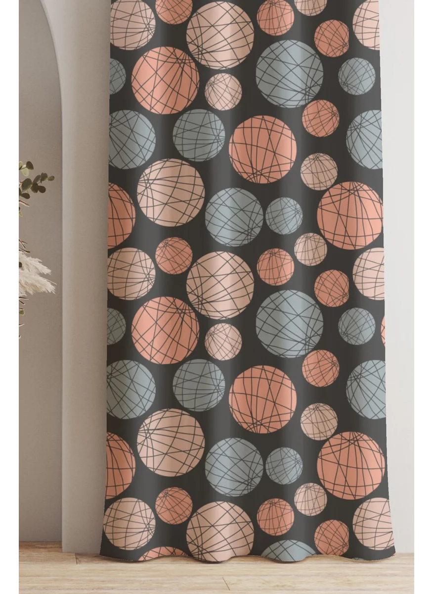 Ays Home World Pattern Young Room Background Curtain