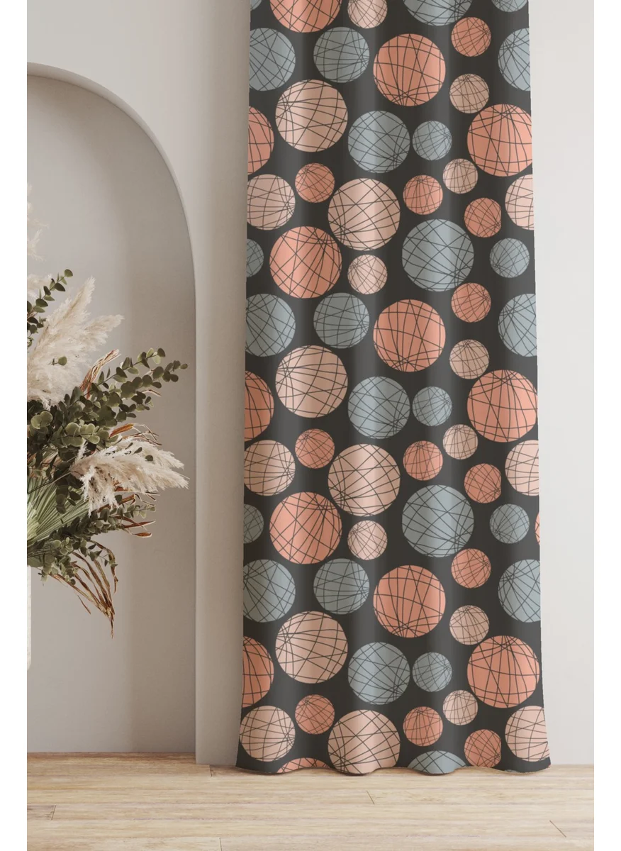 Ays Home World Pattern Young Room Background Curtain