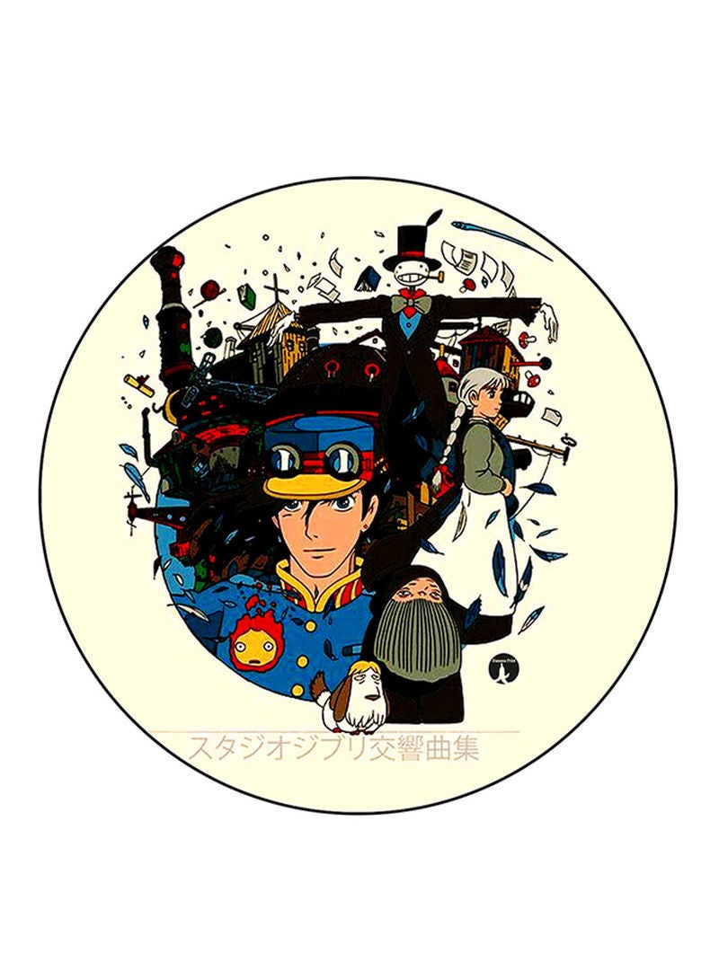 RKN Howl'S Moving Castle Printed Fridge Magnet  Multicolour - Image 2
